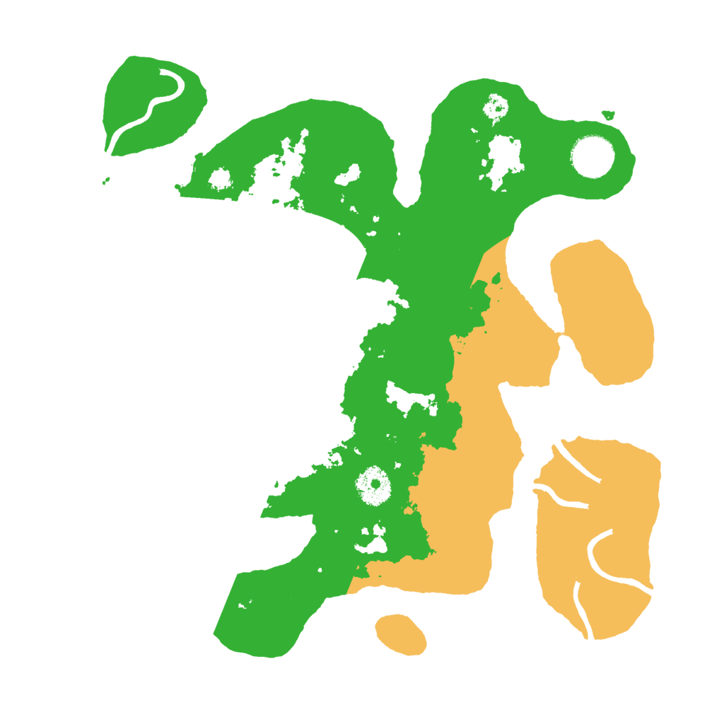 Biome Rust Map: Procedural Map, Size: 3000, Seed: 1073420412