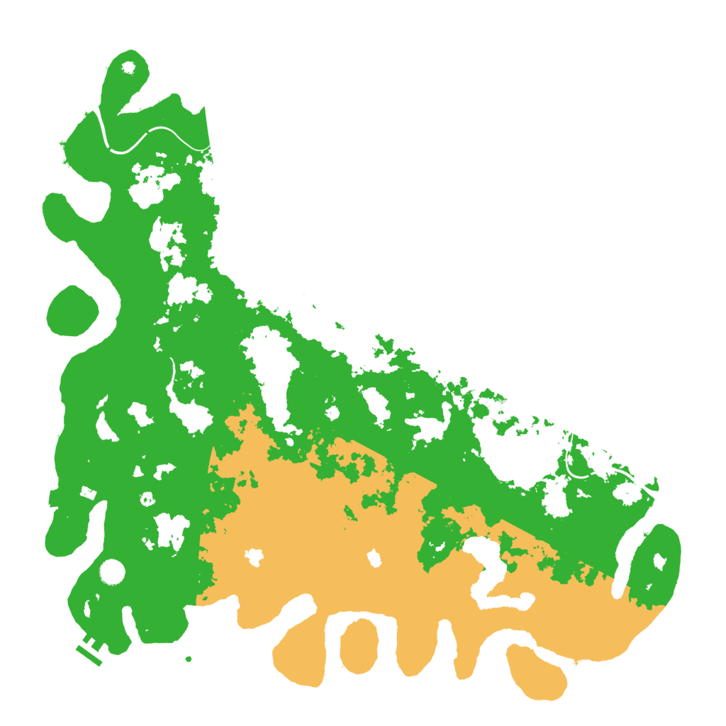 Biome Rust Map: Procedural Map, Size: 5000, Seed: 758515