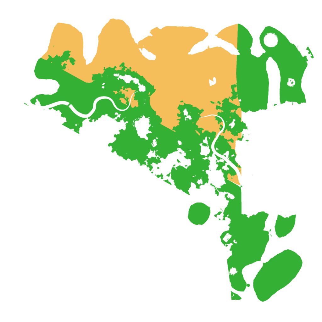 Biome Rust Map: Procedural Map, Size: 4000, Seed: 386535259