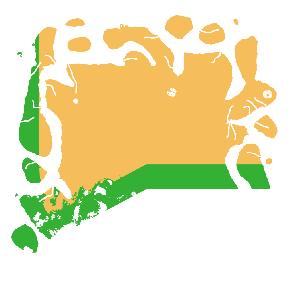 Biome Rust Map: Procedural Map, Size: 5000, Seed: 2086201