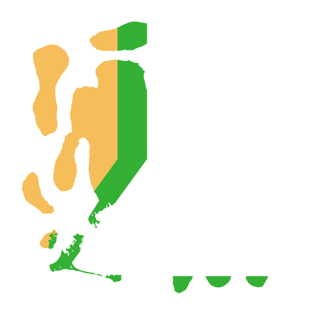 Biome Rust Map: Barren, Size: 3500, Seed: 128