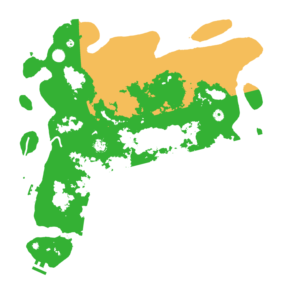 Biome Rust Map: Procedural Map, Size: 4000, Seed: 480940