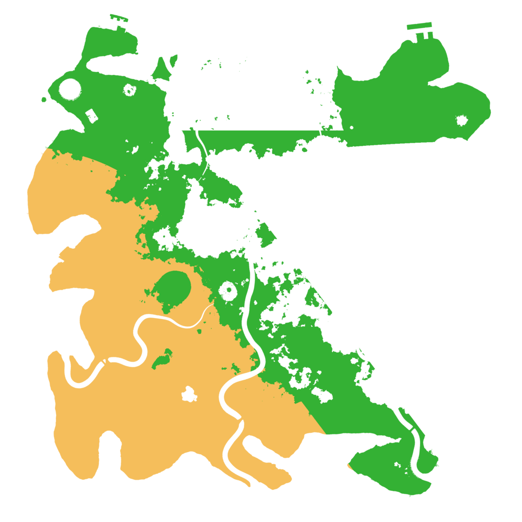 Biome Rust Map: Procedural Map, Size: 4250, Seed: 975102