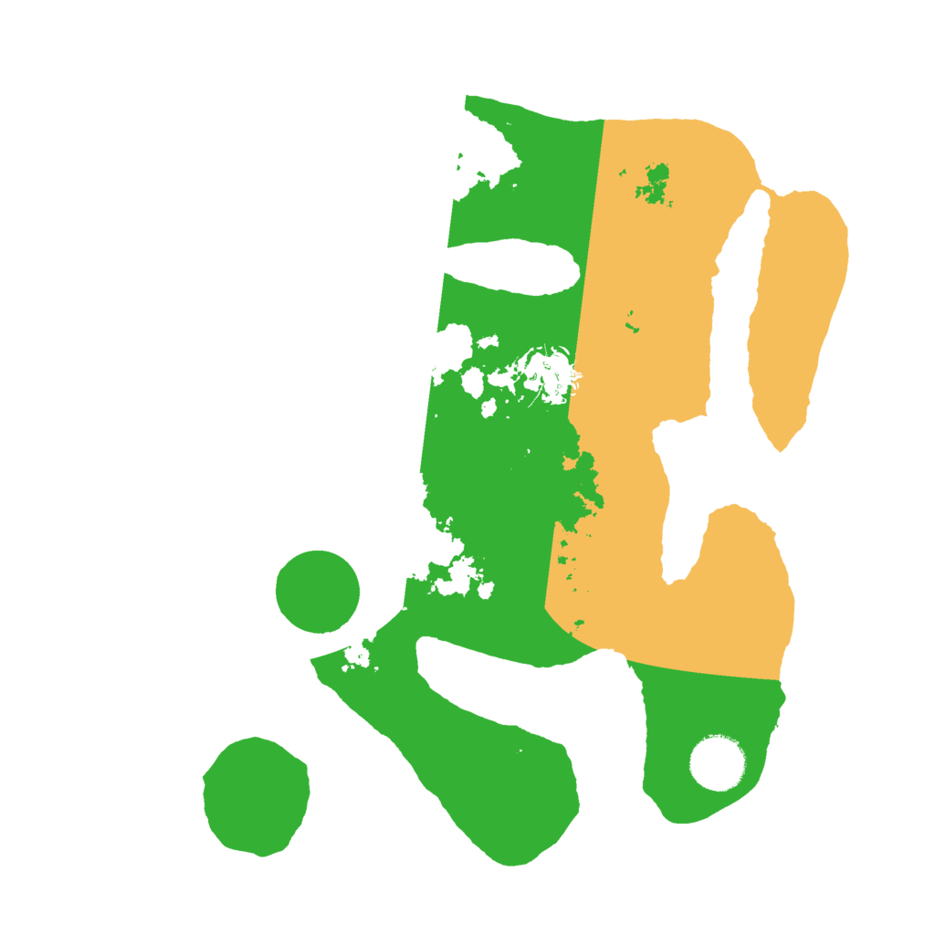 Biome Rust Map: Barren, Size: 3000, Seed: 72