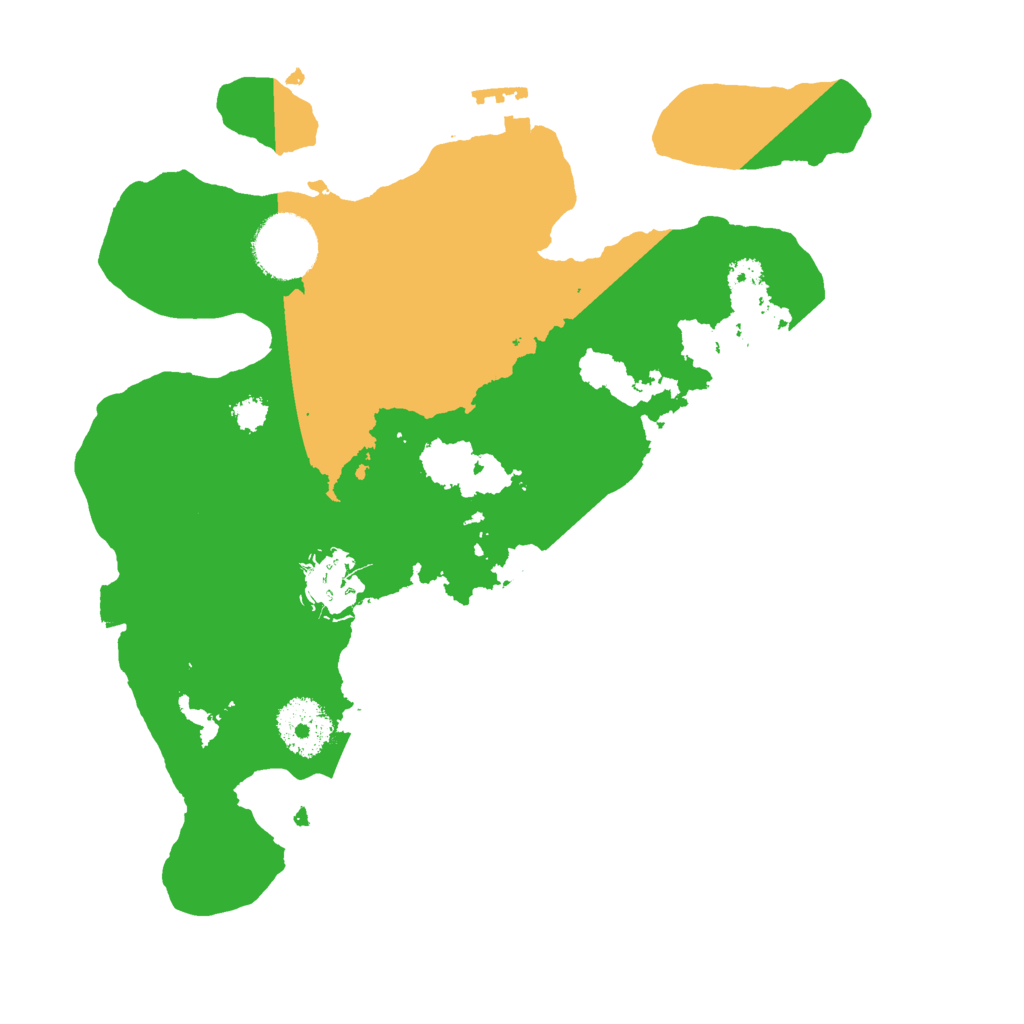 Biome Rust Map: Procedural Map, Size: 2800, Seed: 20