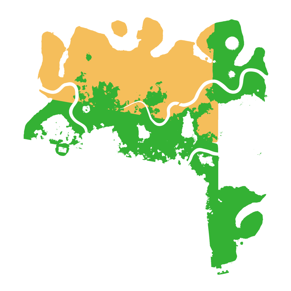 Biome Rust Map: Procedural Map, Size: 3850, Seed: 1259744307