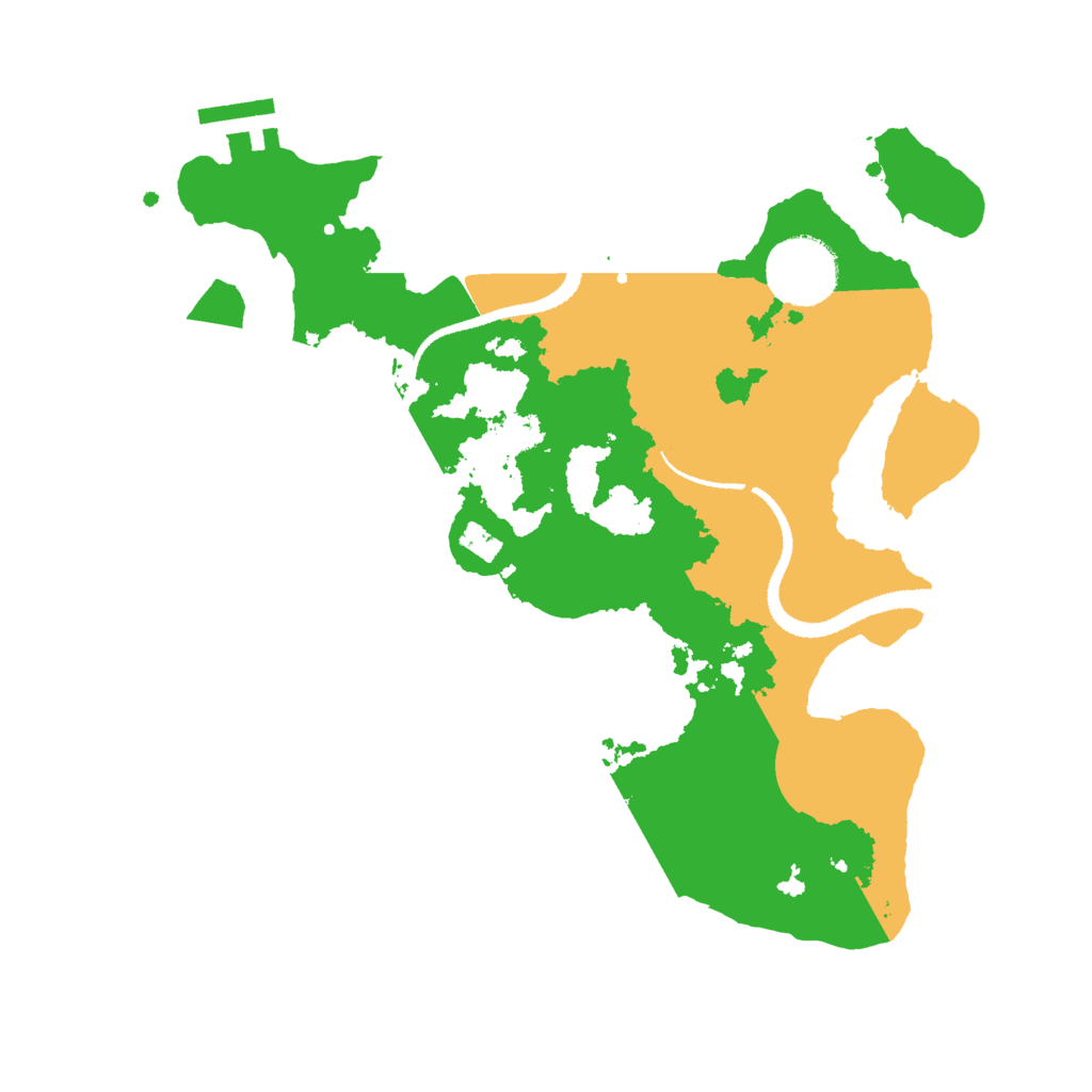 Biome Rust Map: Procedural Map, Size: 2900, Seed: 1859327