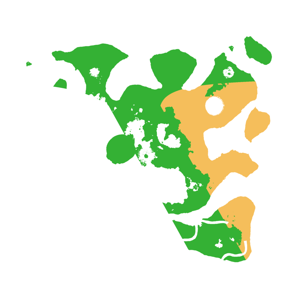 Biome Rust Map: Procedural Map, Size: 2900, Seed: 1859327