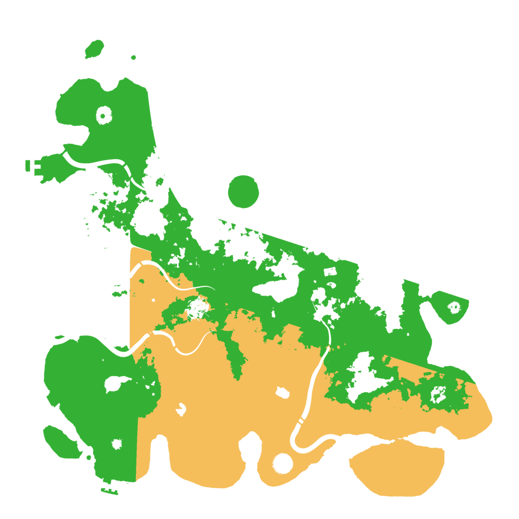 Biome Rust Map: Procedural Map, Size: 4500, Seed: 98241