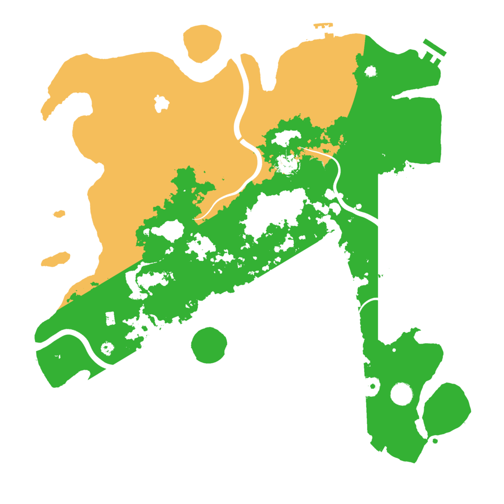 Biome Rust Map: Procedural Map, Size: 4000, Seed: 585058197