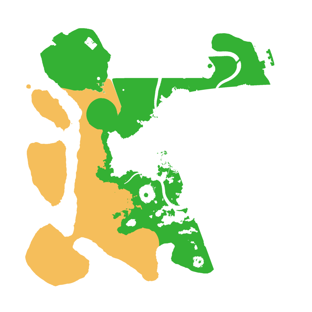 Biome Rust Map: Procedural Map, Size: 2800, Seed: 3048