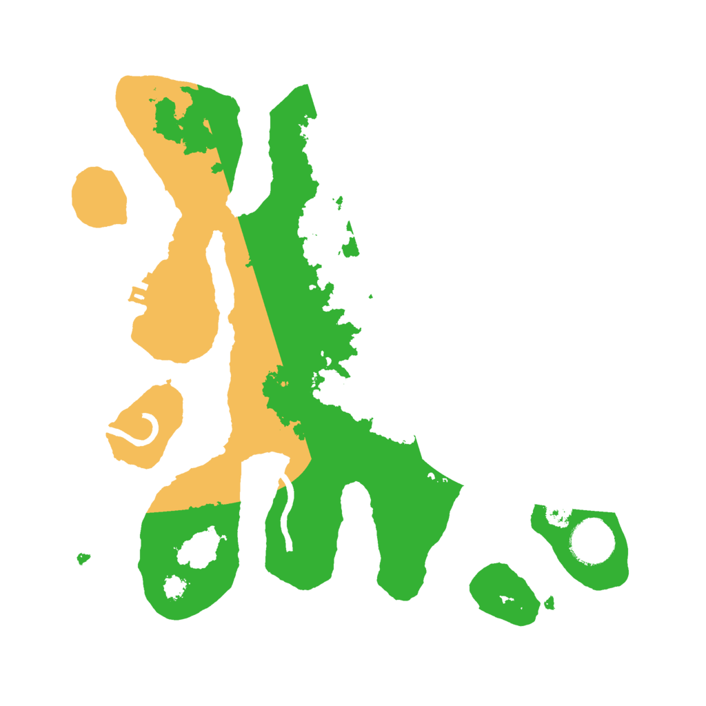 Biome Rust Map: Procedural Map, Size: 2799, Seed: 192