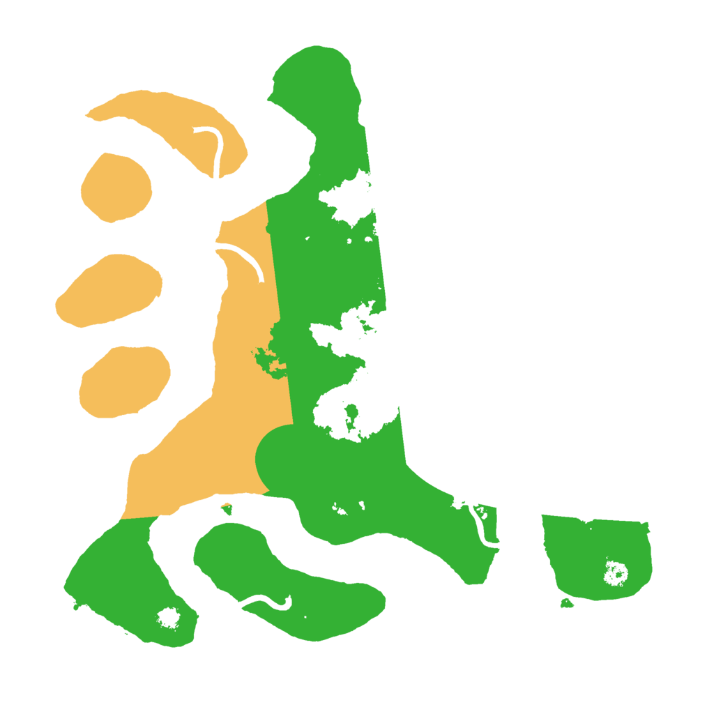 Biome Rust Map: Procedural Map, Size: 3000, Seed: 703185130