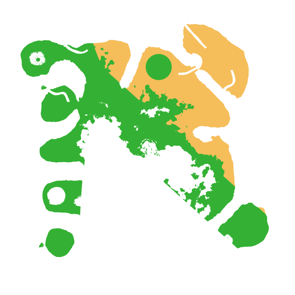 Biome Rust Map: Procedural Map, Size: 3000, Seed: 970611989
