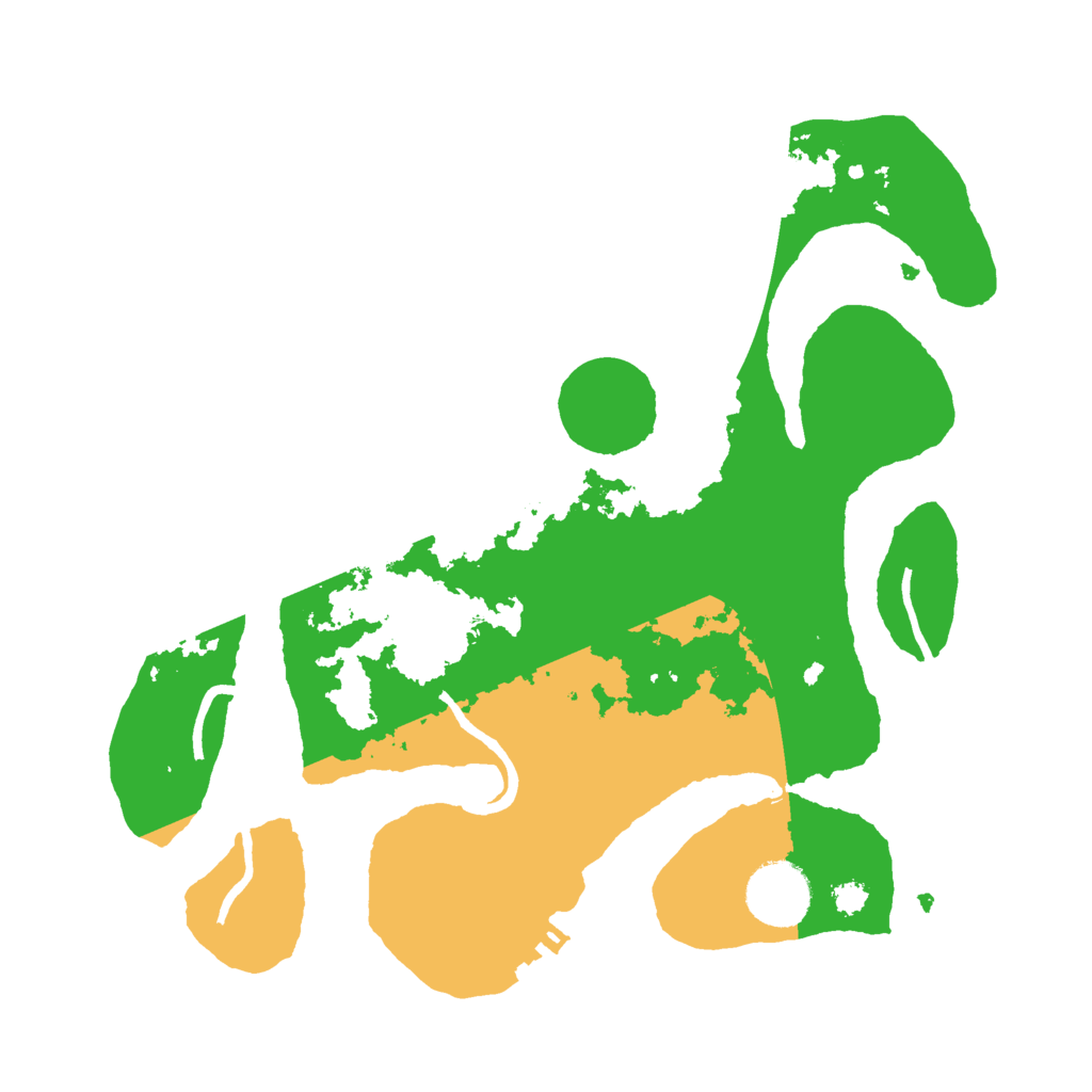 Biome Rust Map: Procedural Map, Size: 3000, Seed: 990259199