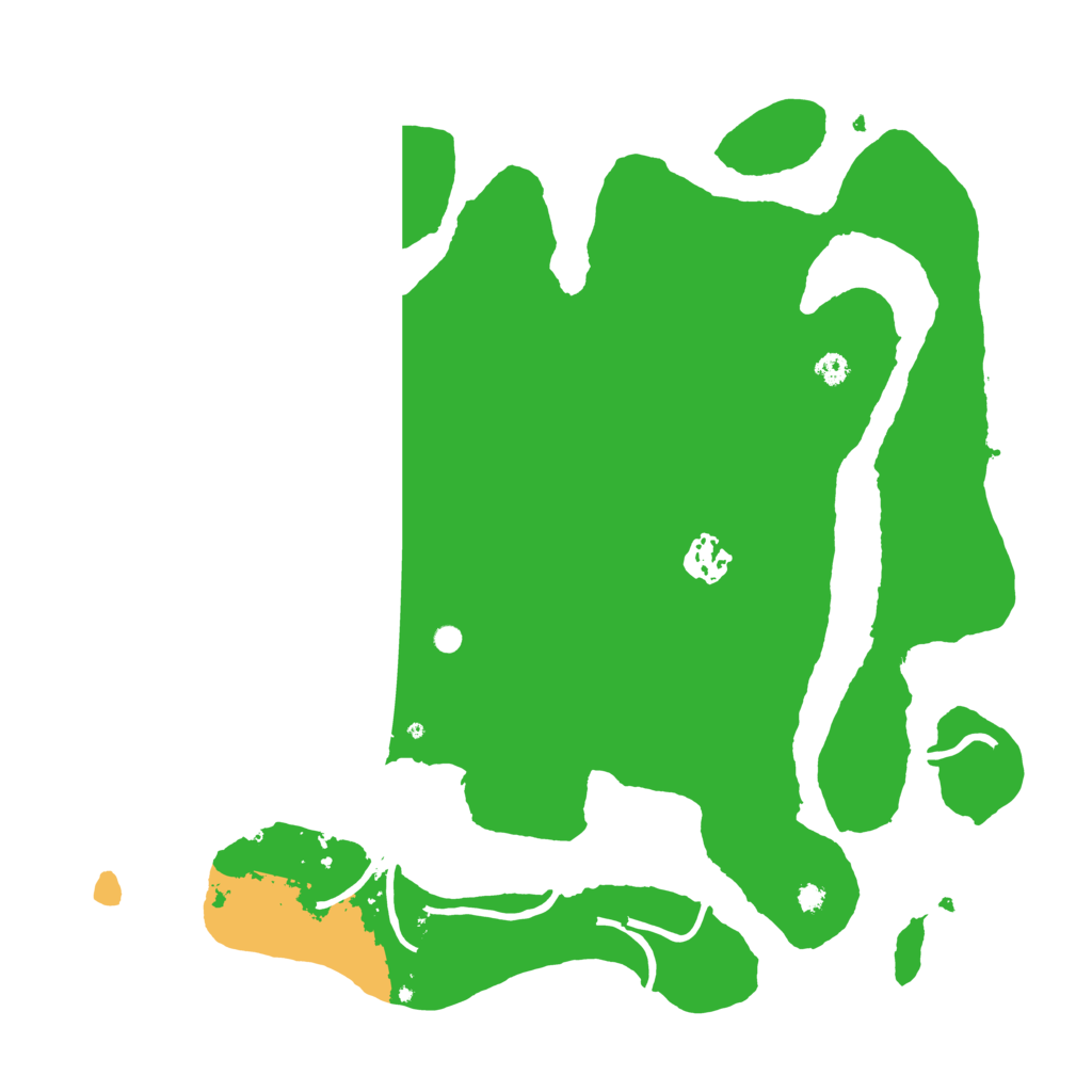 Biome Rust Map: Procedural Map, Size: 3500, Seed: 67218