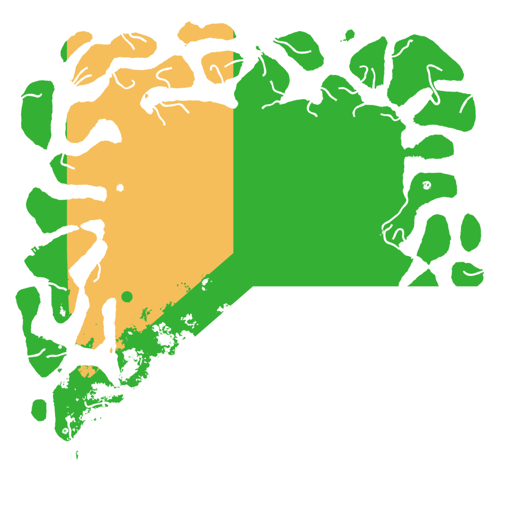 Biome Rust Map: Procedural Map, Size: 6000, Seed: 2142017