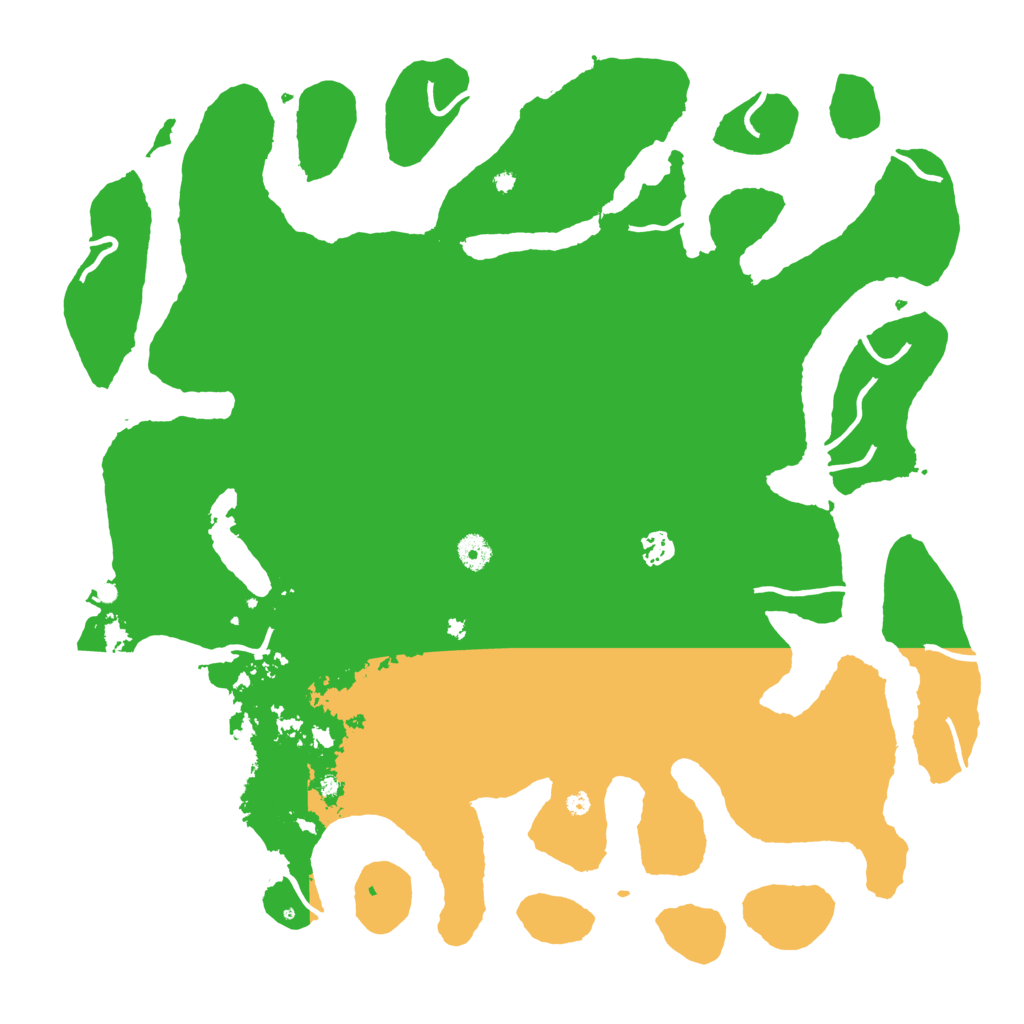 Biome Rust Map: Procedural Map, Size: 4500, Seed: 69117