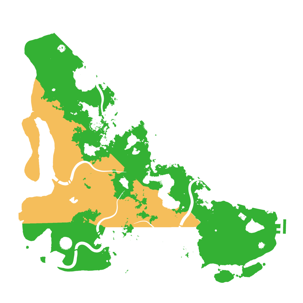 Biome Rust Map: Procedural Map, Size: 4250, Seed: 211945673
