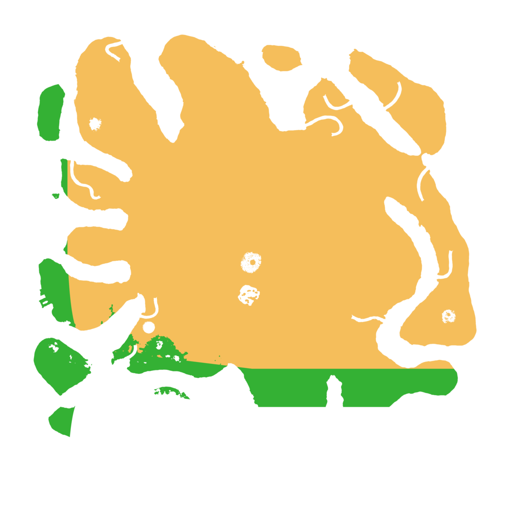 Biome Rust Map: Procedural Map, Size: 3750, Seed: 49486941