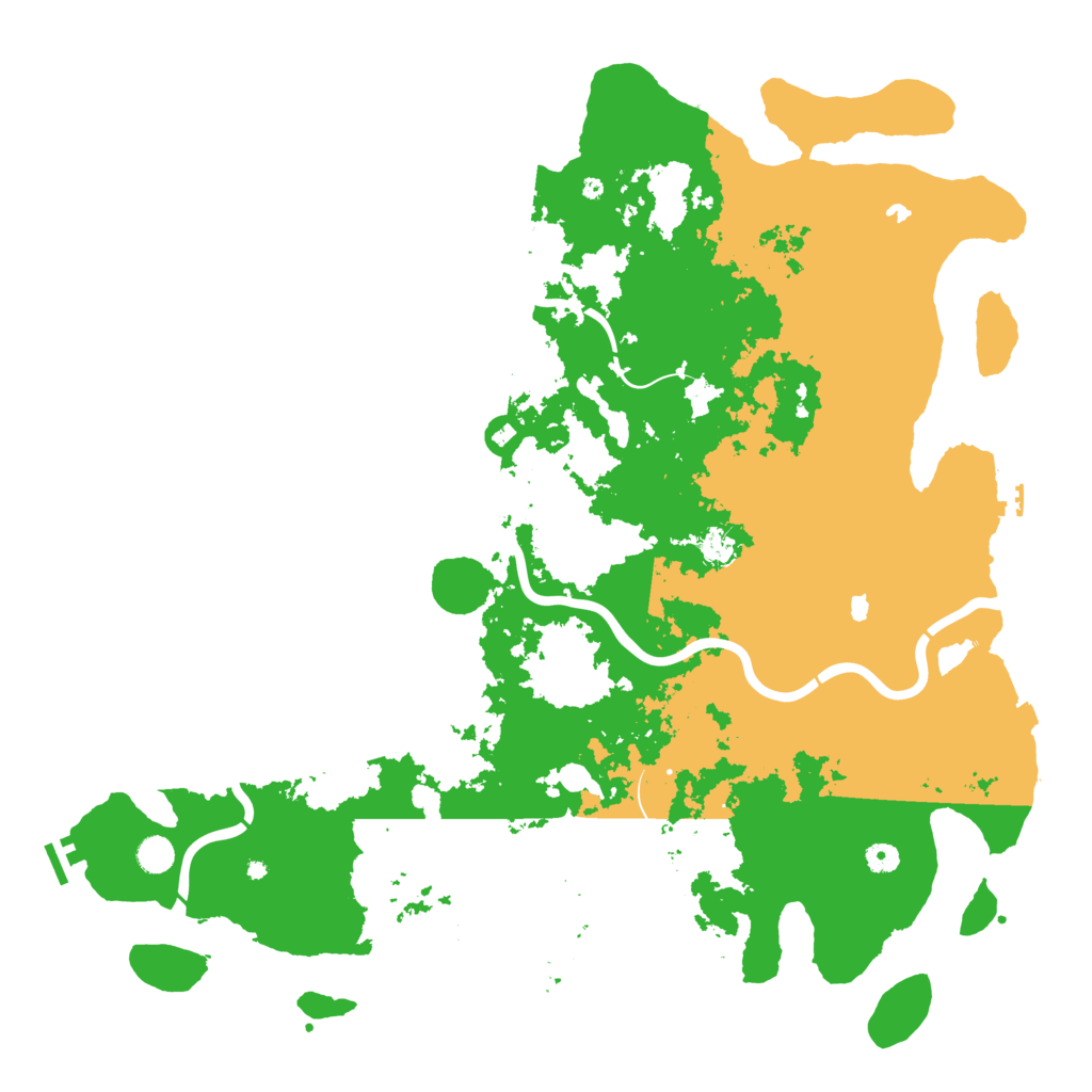 Biome Rust Map: Procedural Map, Size: 5120, Seed: 104439846