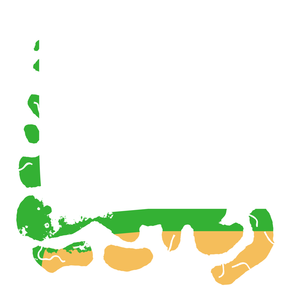 Biome Rust Map: Procedural Map, Size: 4500, Seed: 123435