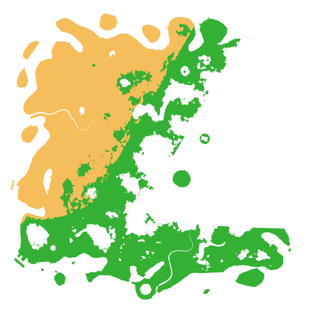 Biome Rust Map: Procedural Map, Size: 5000, Seed: 476855153