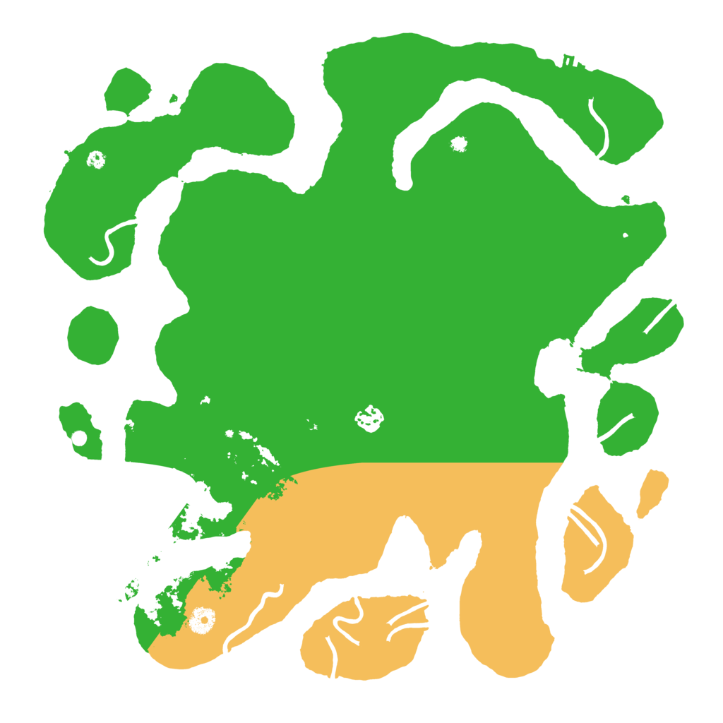 Biome Rust Map: Procedural Map, Size: 4100, Seed: 2707