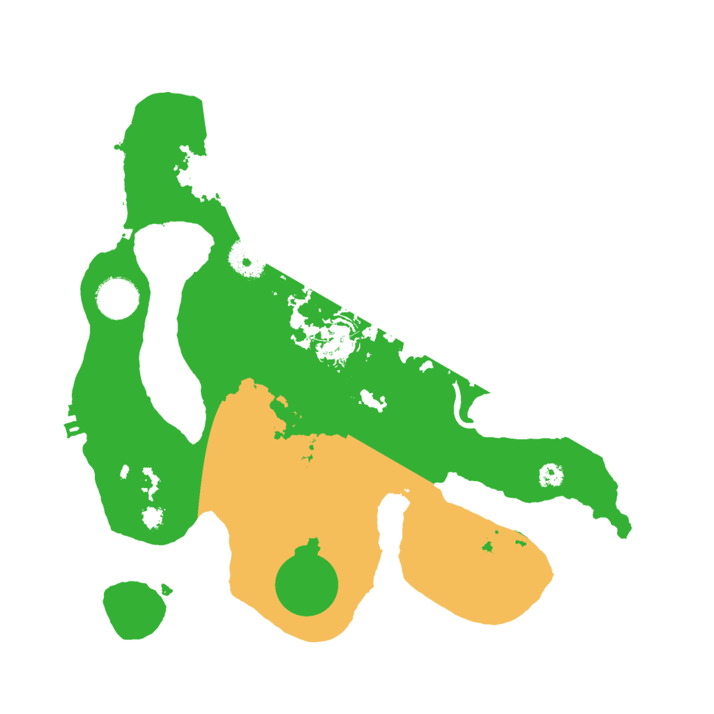 Biome Rust Map: Procedural Map, Size: 3000, Seed: 576141322