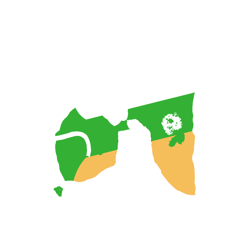 Biome Rust Map: Procedural Map, Size: 1270, Seed: 1