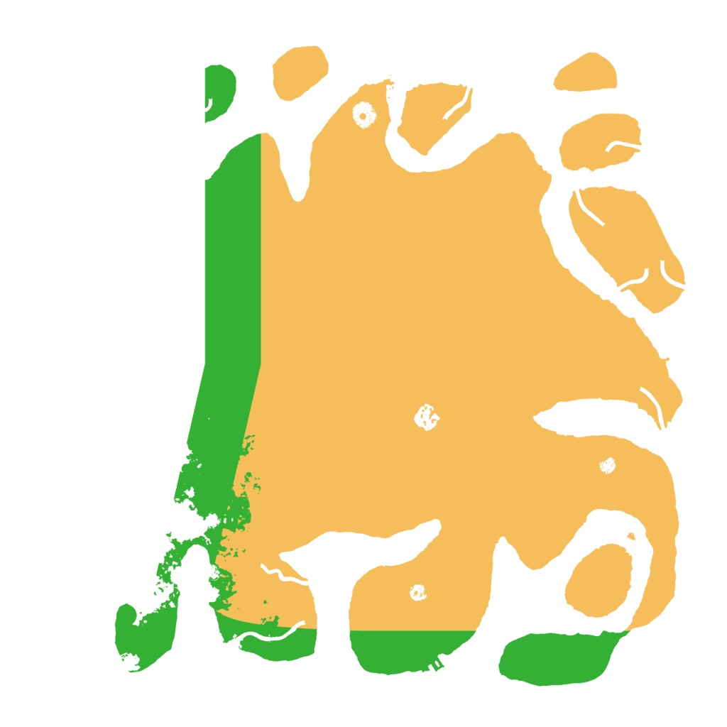 Biome Rust Map: Procedural Map, Size: 4500, Seed: 752488182