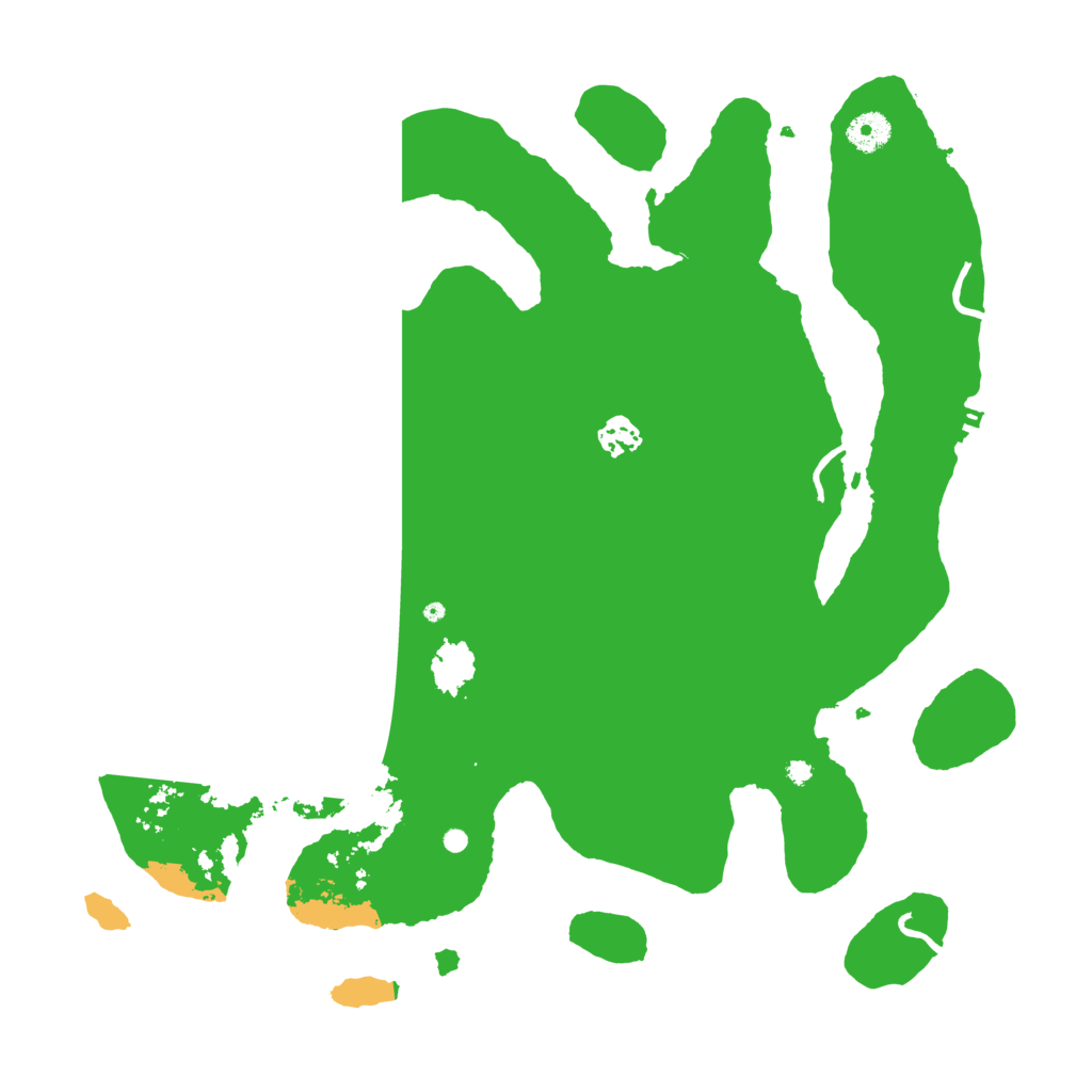 Biome Rust Map: Procedural Map, Size: 4000, Seed: 125345