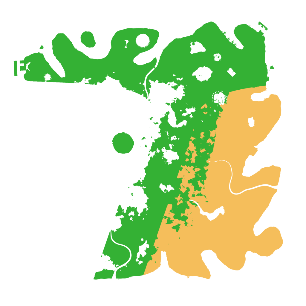 Biome Rust Map: Procedural Map, Size: 4020, Seed: 13860