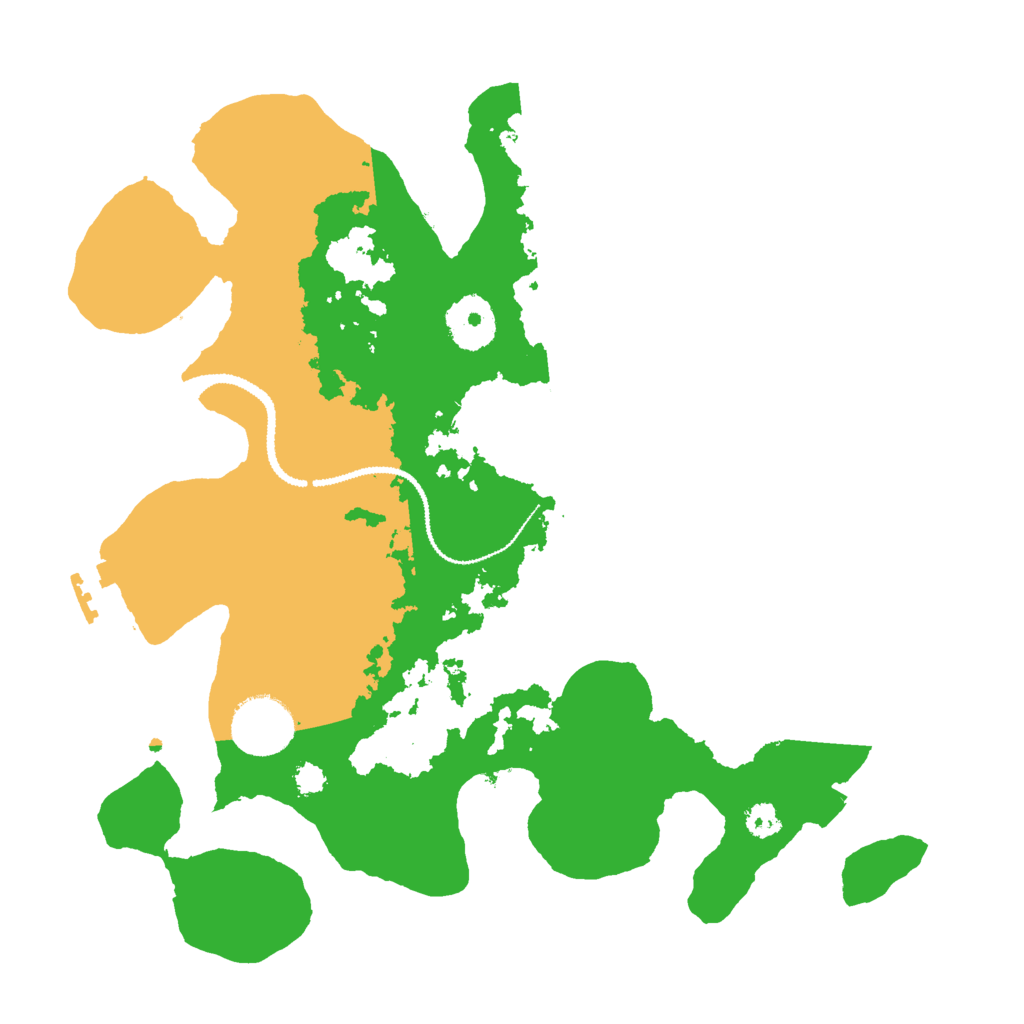 Biome Rust Map: Procedural Map, Size: 3000, Seed: 1779673146