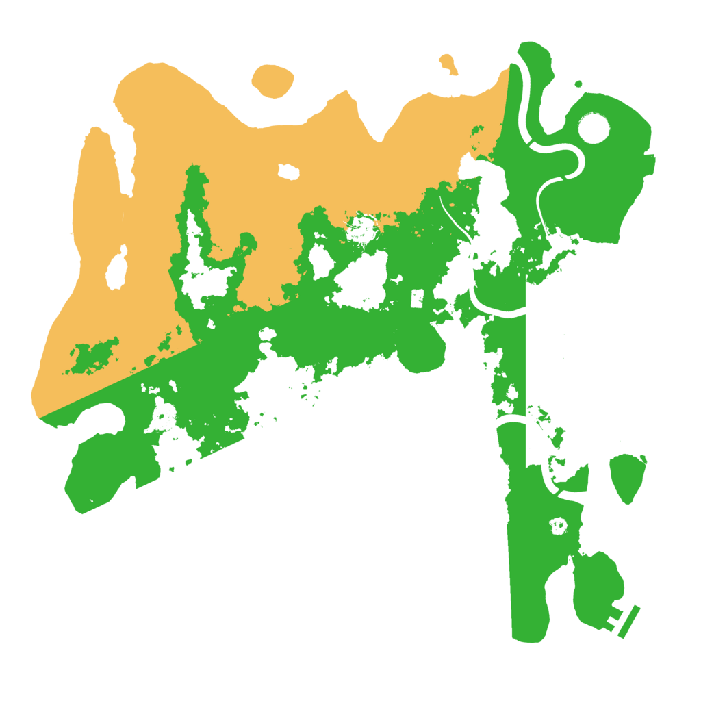 Biome Rust Map: Procedural Map, Size: 4000, Seed: 2141650760