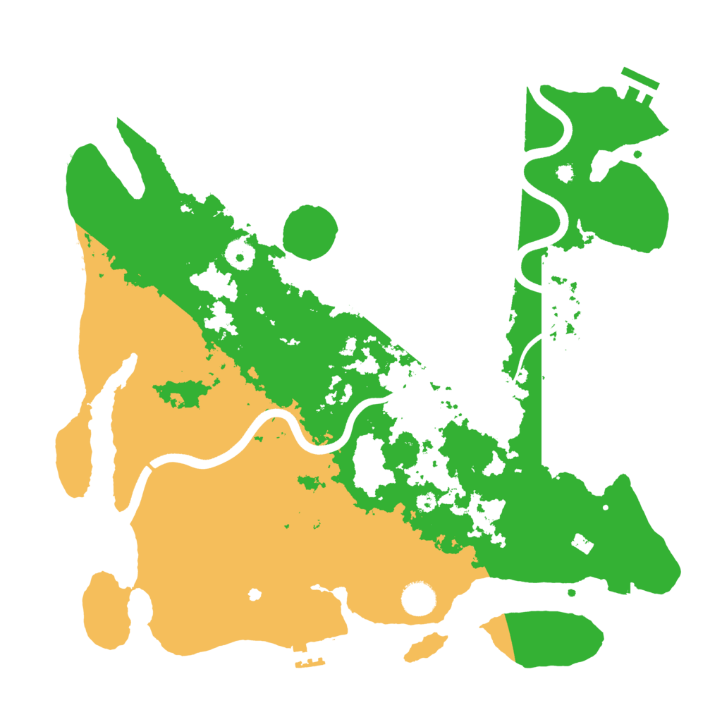 Biome Rust Map: Procedural Map, Size: 3700, Seed: 1491819398