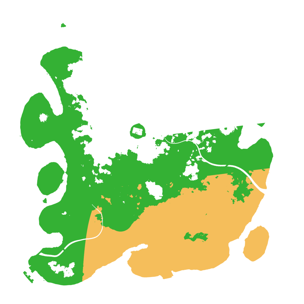 Biome Rust Map: Procedural Map, Size: 3300, Seed: 946