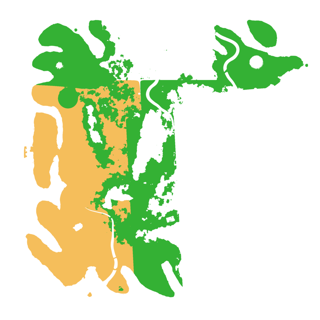 Biome Rust Map: Procedural Map, Size: 4250, Seed: 456789342
