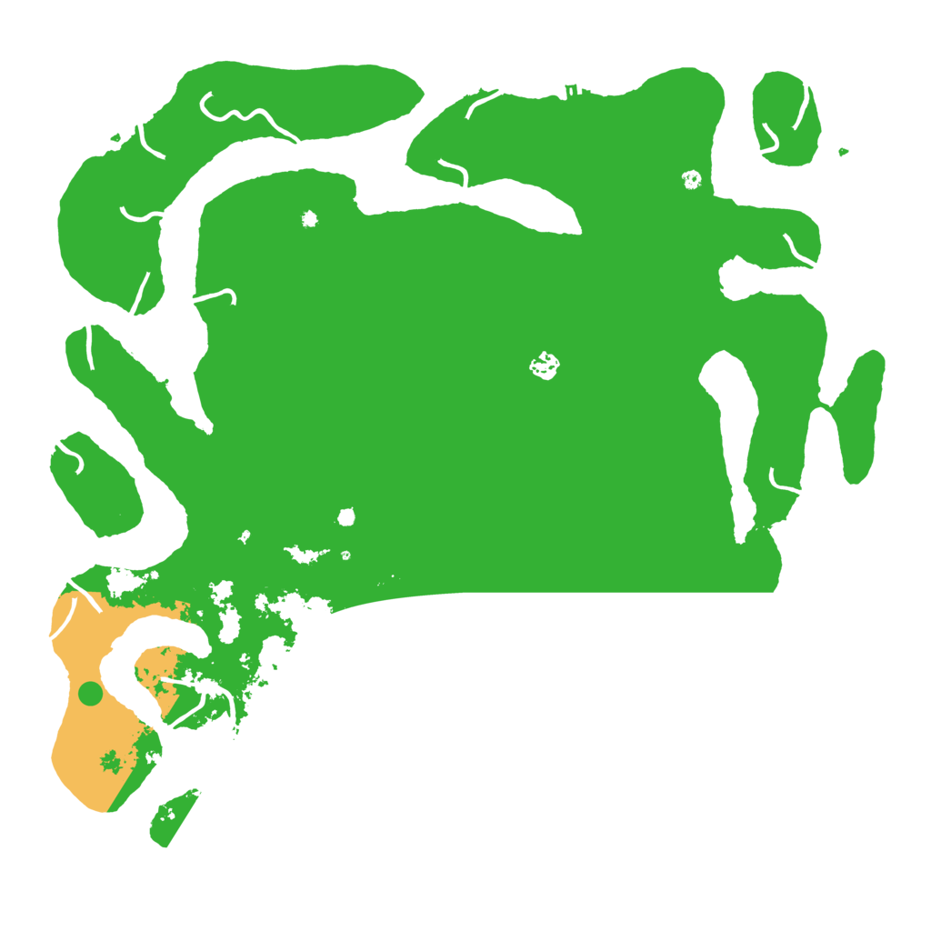 Biome Rust Map: Procedural Map, Size: 5000, Seed: 1382934472