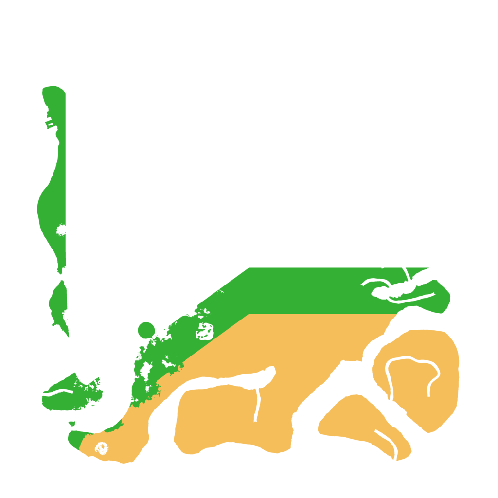 Biome Rust Map: Procedural Map, Size: 4000, Seed: 1000607