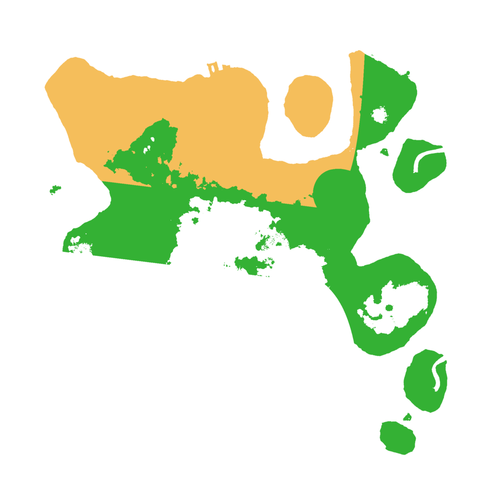 Biome Rust Map: Procedural Map, Size: 3000, Seed: 972088097