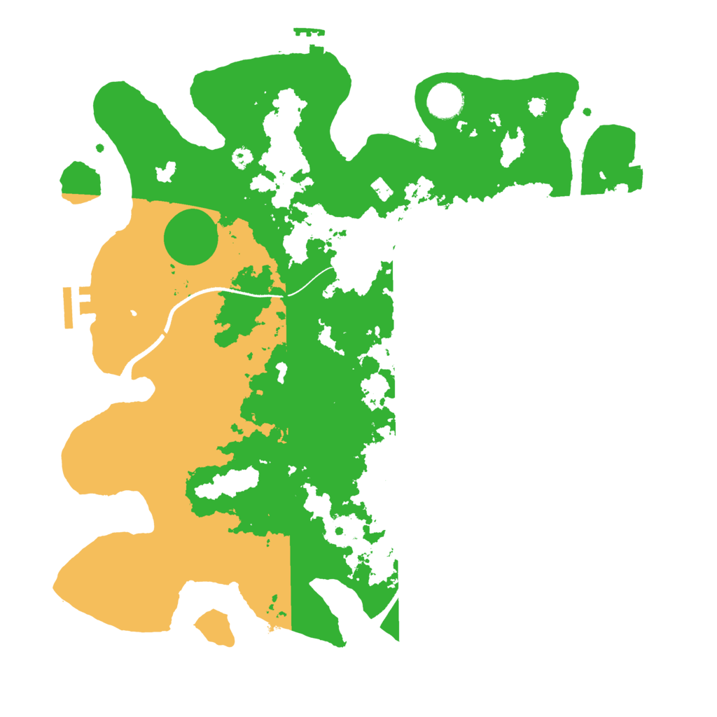 Biome Rust Map: Procedural Map, Size: 3500, Seed: 2131211213