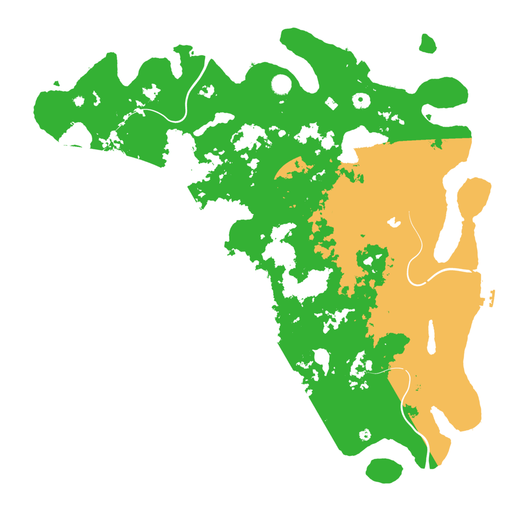 Biome Rust Map: Procedural Map, Size: 4500, Seed: 473088440