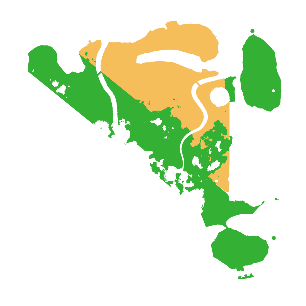 Biome Rust Map: Procedural Map, Size: 3000, Seed: 588107740