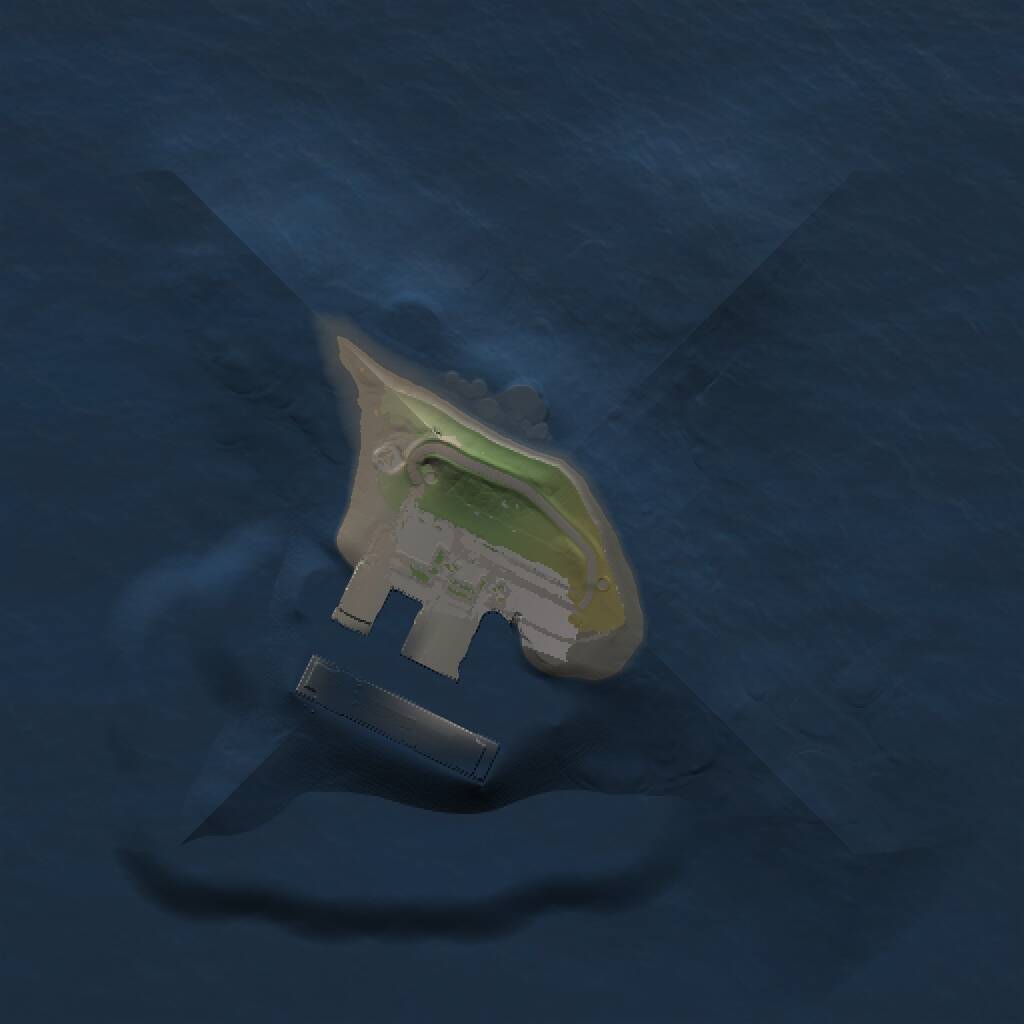 Rust Map: Procedural Map, Size: 1000, Seed: 789, 2 Monuments