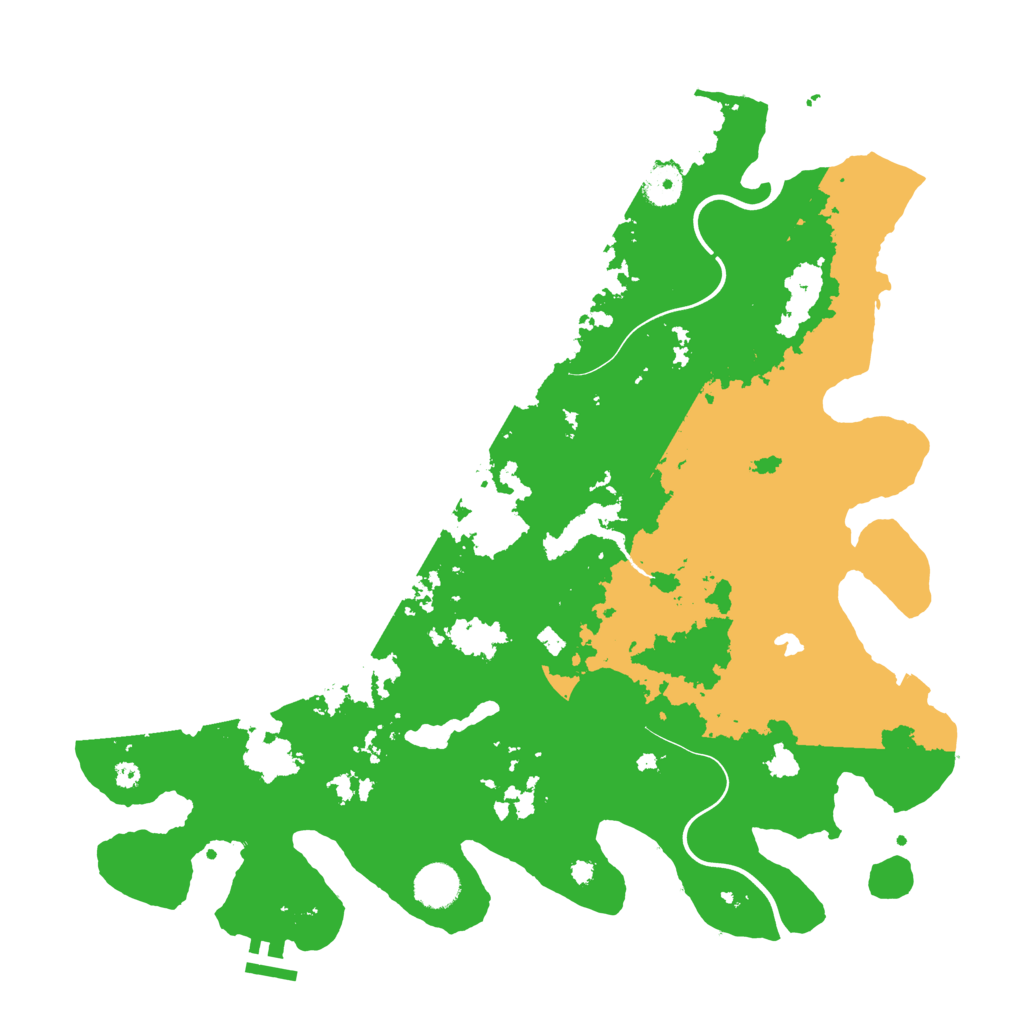 Biome Rust Map: Procedural Map, Size: 4000, Seed: 1088346296