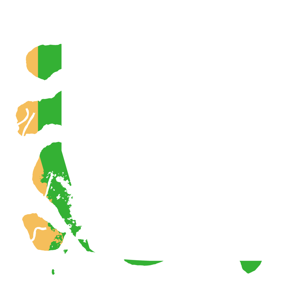 Biome Rust Map: Procedural Map, Size: 3500, Seed: 1345742