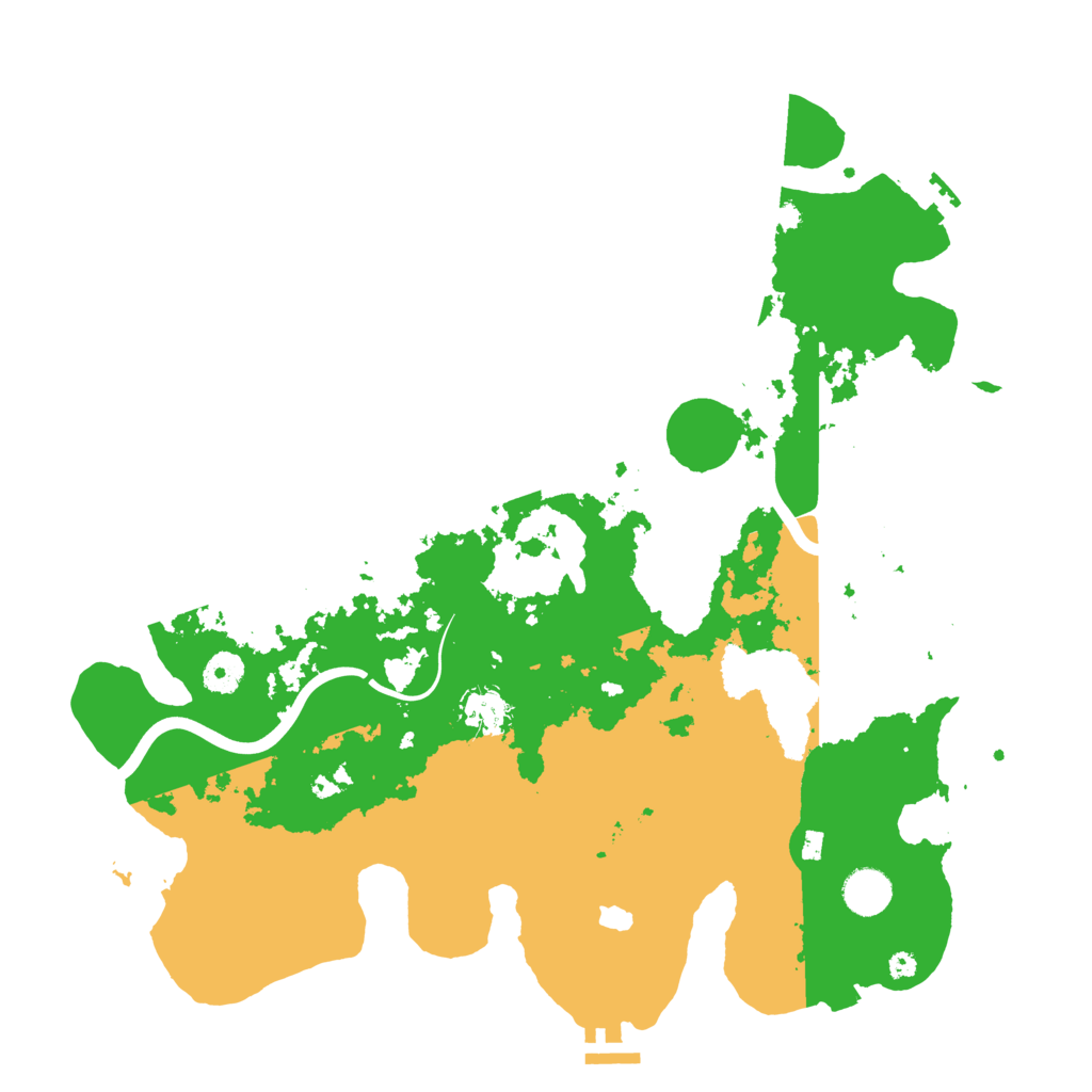 Biome Rust Map: Procedural Map, Size: 4000, Seed: 234768332