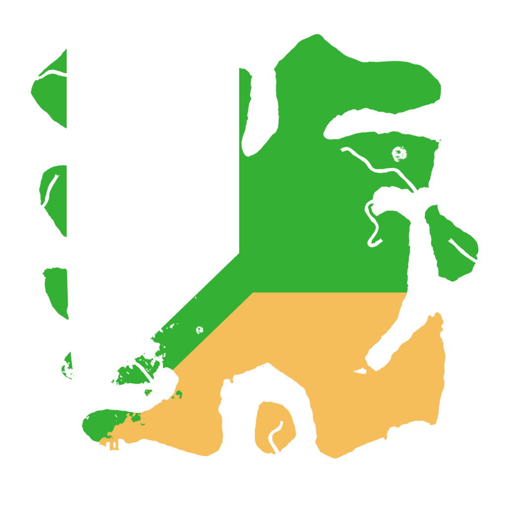 Biome Rust Map: Procedural Map, Size: 3500, Seed: 1616092232