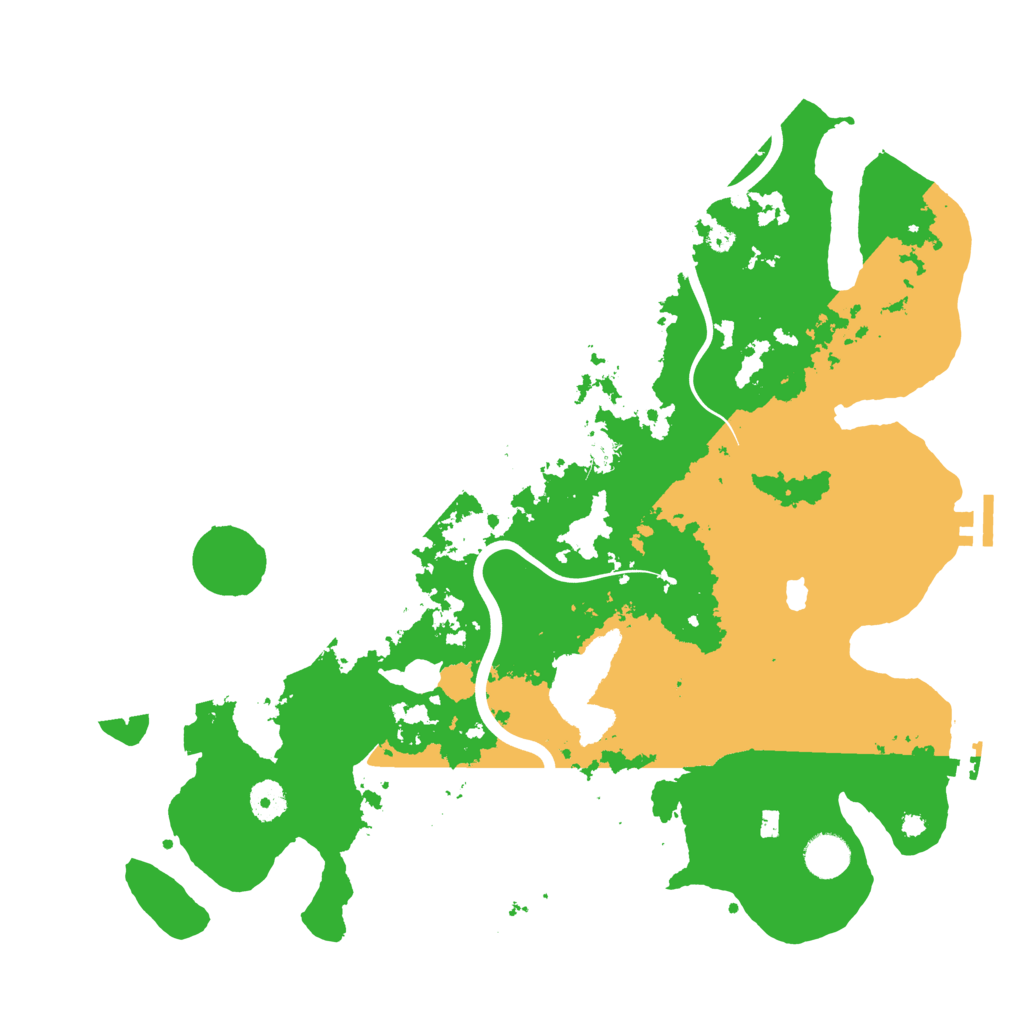 Biome Rust Map: Procedural Map, Size: 4000, Seed: 690559163